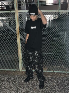 「FEKETE（フェケテ）のアイテム（パンツ）」を使った、KOHEIさん（メンズ・180cm）の夏コーディネート