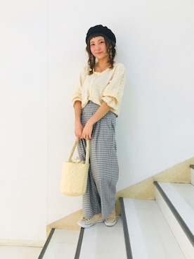 asukaさん（レディース・157cm）の春コーディネート