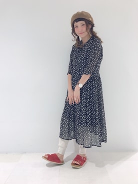 「クリスプ」｜「アイテム（腕時計）」を使った、asukaさん（レディース・157cm）の春コーディネート