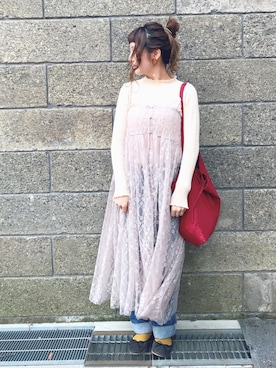 asukaさん（レディース・157cm）の春コーディネート