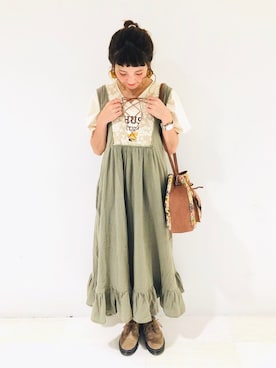 「アイテム（その他シューズ）」を使った、asukaさん（レディース・157cm）の夏コーディネート