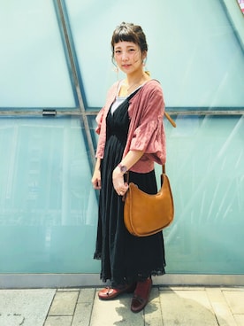 「クリスプ」｜「アイテム（その他トップス）」を使った、asukaさん（レディース・157cm）の夏コーディネート