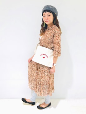 「クリスプ」｜「アイテム（腕時計）」を使った、asukaさん（レディース・157cm）の秋コーディネート
