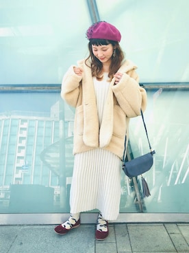 「クリスプ」｜「アイテム（福袋/福箱）」を使った、asukaさん（レディース・157cm）の秋コーディネート