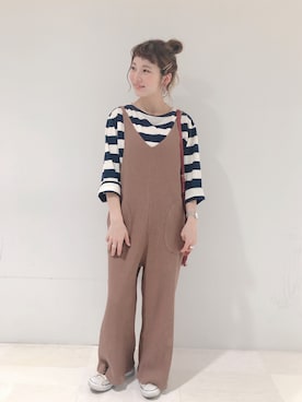 「クリスプ」｜「アイテム（腕時計）」を使った、asukaさん（レディース・157cm）の春コーディネート