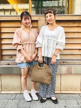 「クリスプ」｜「アイテム（その他シューズ）」を使った、asukaさん（レディース・157cm）の春コーディネート