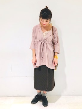 「クリスプ」｜「アイテム（その他シューズ）」を使った、asukaさん（レディース・157cm）の夏コーディネート