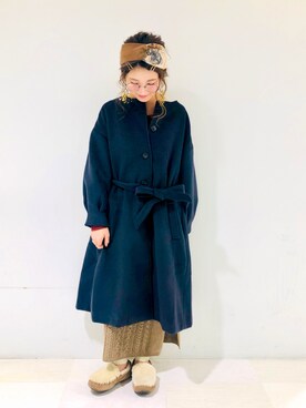 「クリスプ」｜「アイテム（スリッポン）」を使った、asukaさん（レディース・157cm）の秋コーディネート