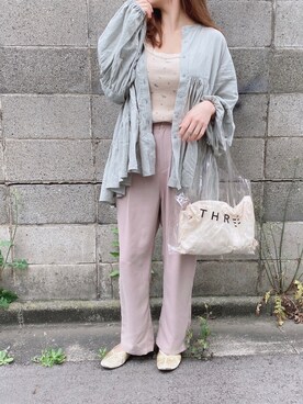 「クリスプ」｜「アイテム（その他シューズ）」を使った、asukaさん（レディース・157cm）の春コーディネート