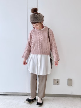 「クリスプ」｜「アイテム（パンプス）」を使った、asukaさん（レディース・157cm）の秋コーディネート