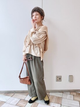 「クリスプ」｜「アイテム（パンプス）」を使った、asukaさん（レディース・157cm）の冬コーディネート