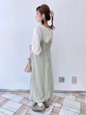 「TATAMI（タタミ）のアイテム」を使った、asukaさん（レディース・157cm）の春コーディネート