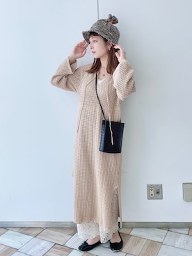 「クリスプ」｜「アイテム（パンプス）」を使った、asukaさん（レディース・157cm）の春コーディネート
