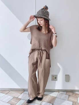 「クリスプ」｜「アイテム（パンプス）」を使った、asukaさん（レディース・157cm）の春コーディネート