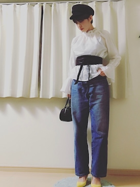 rinaさん（レディース・164cm）の春コーディネート