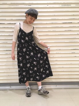 「cepo.」｜「アイテム（オールインワン・サロペット）」を使った、mikiさん（レディース・161cm）の夏コーディネート