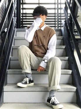 ぜろよんれんじゃーさんのコーディネート