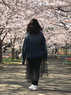 Ayuna Yamazakiさん（レディース・149cm）の春コーディネート