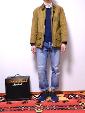 「Ralph Lauren」｜「アイテム（カバーオール）」を使った、junさん（メンズ・174cm）の秋コーディネート