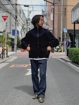 「VERYNERD（ベリーナード）のアイテム」を使った、GARDEN  takumiさん（メンズ・167cm）の秋コーディネート
