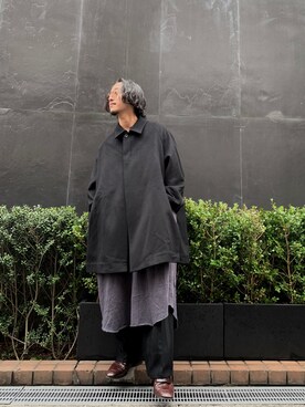 「SHINYAKOZUKA（シンヤコヅカ）のアイテム（ジャケット/アウター）」を使った、GARDEN  takumiさん（メンズ・167cm）の冬コーディネート