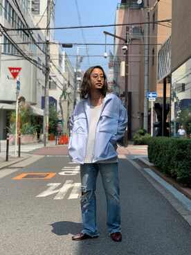 「VERYNERD（ベリーナード）のアイテム」を使った、GARDEN  takumiさん（メンズ・167cm）の夏コーディネート