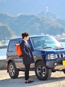 「SHIPS Days（シップスデイズ）のアイテム」を使った、あまっちさん（メンズ・173cm）の冬コーディネート