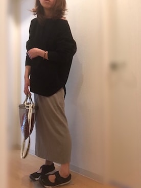 「MODE ROBE（モードローブ）のアイテム（アクセサリー）」を使った、mee☆さん（レディース・160cm）の春コーディネート