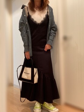 LADY LAYERED CAMI DRESSを使った人気ファッションコーディネート - WEAR