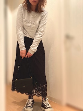 mee☆さん（レディース・160cm）の春コーディネート