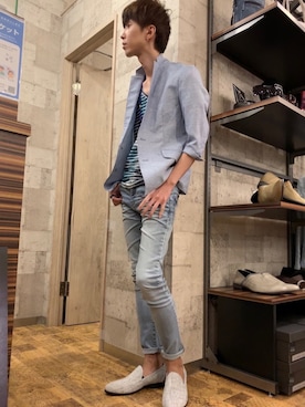 Sadaさん（メンズ・171cm）の夏コーディネート