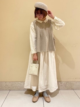 「アイテム（その他）」を使った、m u r a t aさん（レディース・154cm・10代）の春コーディネート