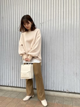 yuuka_hrさん(レディース・155cm)の冬コーディネート