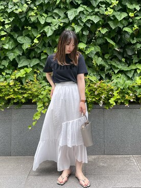 yuuka_hrさん(レディース・155cm)の夏コーディネート