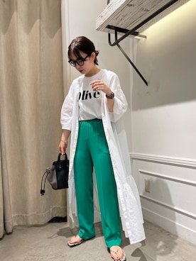 yuuka_hrさん(レディース・155cm)の夏コーディネート