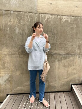 yuuka_hrさん（レディース・155cm）の夏コーディネート