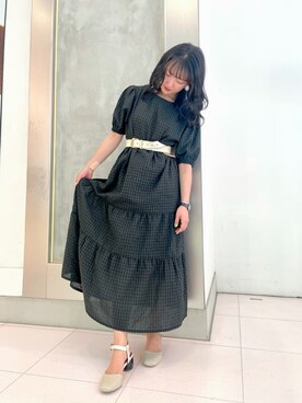 「NICOLE（ニコル）のアイテム」を使った、haruka980503さん（レディース・153cm）の春コーディネート