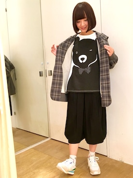 MATSUKOさん（レディース・152cm）の冬コーディネート