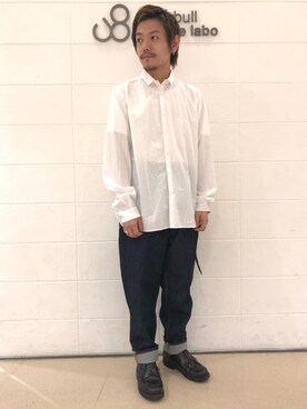 「BERGFABEL（ベルグファベル）のアイテム」を使った、あきよさん（メンズ・163cm）の夏コーディネート