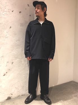 「Johnbull Private labo（ジョンブルプライベートラボ）のアイテム（Tシャツ/カットソー）」を使った、あきよさん（メンズ・163cm）の夏コーディネート