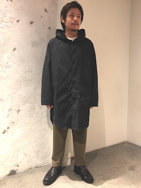 「Johnbull Private labo（ジョンブルプライベートラボ）のアイテム（シャツ/ブラウス）」を使った、あきよさん（メンズ・163cm）の夏コーディネート