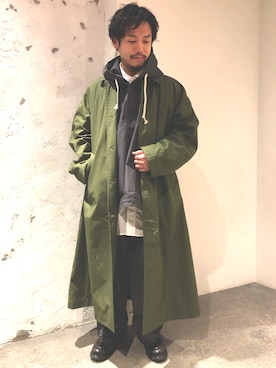 「O project（オープロジェクト）のアイテム」を使った、あきよさん（メンズ・163cm）の冬コーディネート