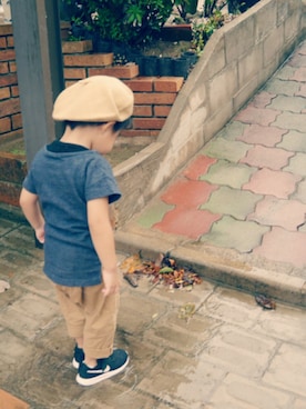 *そうまりこ*さん（キッズ・90cm）の秋コーディネート