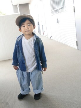 *そうまりこ*さん（キッズ・90cm）の秋コーディネート