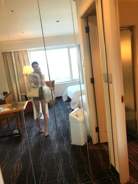「アイテム（シャツワンピース）」を使った、kumata さん（レディース・166cm・20代）の夏コーディネート