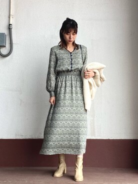 mamicoさん（レディース・164cm）の冬コーディネート