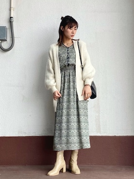 mamicoさん（レディース・164cm）の冬コーディネート