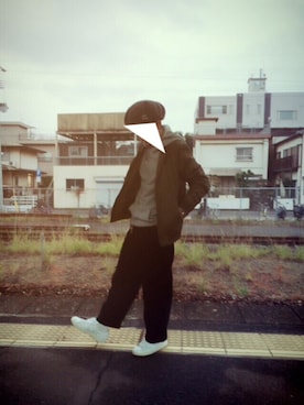 カズさん（メンズ・173cm）の冬コーディネート