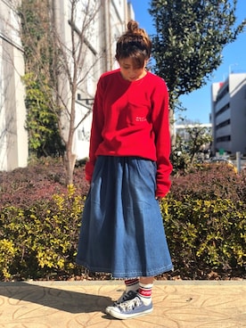 はるさん（レディース・162cm）の冬コーディネート