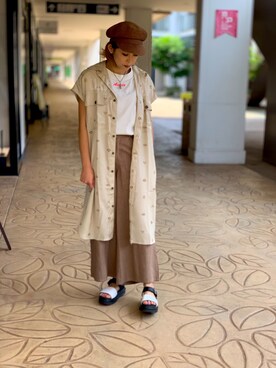 はるさん（レディース・162cm）の夏コーディネート